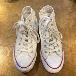 Chuck Taylor white converse used